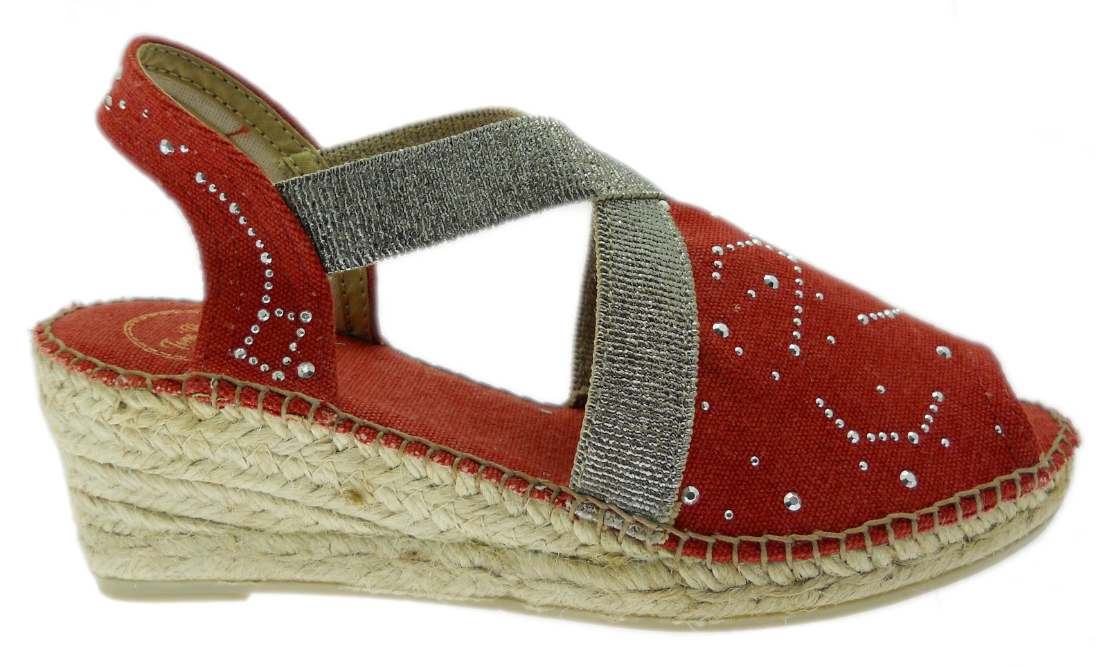 toni pons red espadrilles